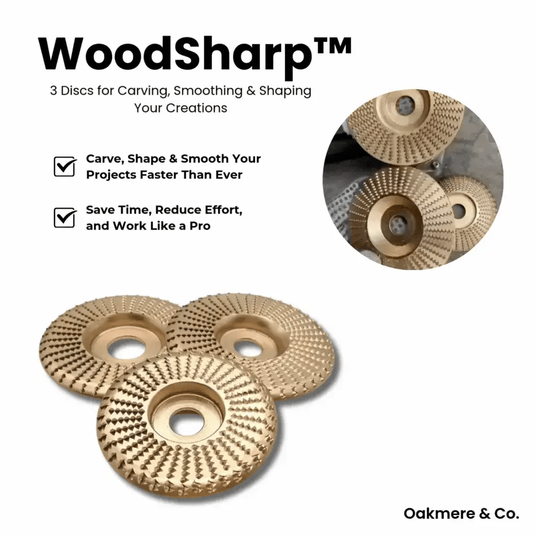 Last Day: 50% Off | WoodSharp™ Wood Carving, Smoothing & Shaping Disc ...